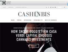 Tablet Screenshot of cashinbis.com